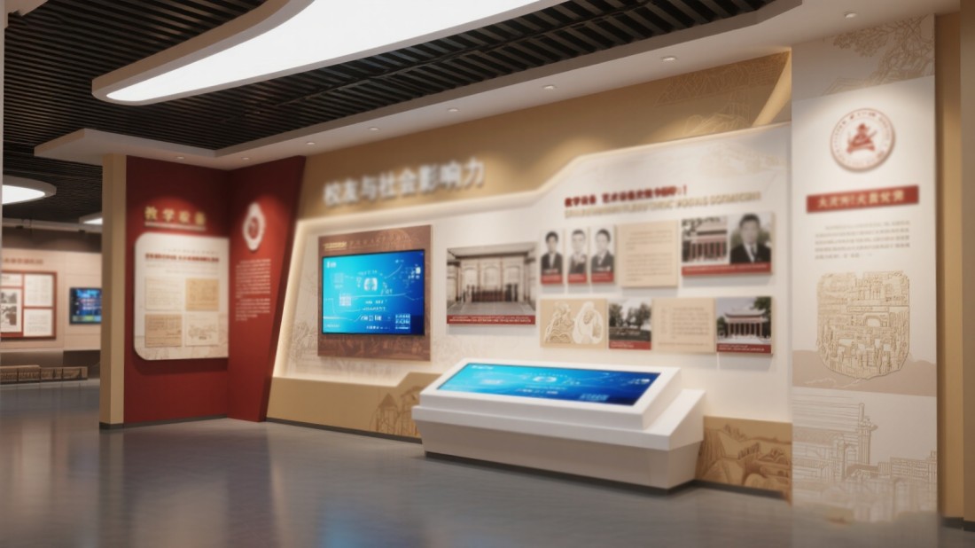 校史館，校史展廳